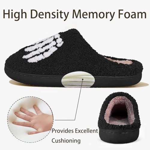 Women's and men's fluffy plush slippers, home slippers, cute warm shoes, indoor and outdoor girls' slippers, memory sponge, retro couple shoes3