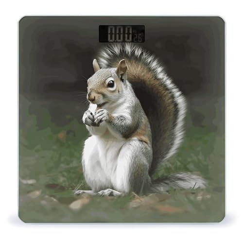 Báscula digital inteligente para baño con pantalla grande miniatura 1