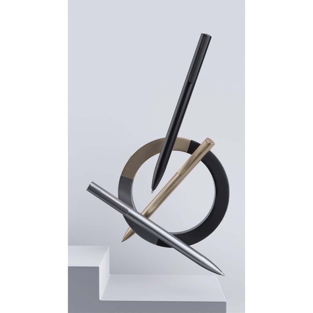 Metall-Gelstifte, 0,5 mm, Minen, Business, Stylo, Unterschrift für Schule, Büro, Schreibwaren (schwarz)