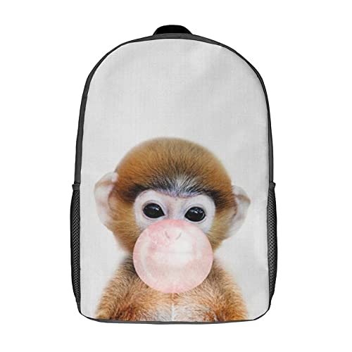 Mochila de viaje para hombres y mujeres con diseño 3D original y cómodo