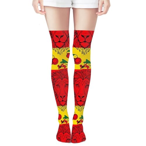 Elastic Thigh High Socks Compression For Teens Party Holiday Decoration