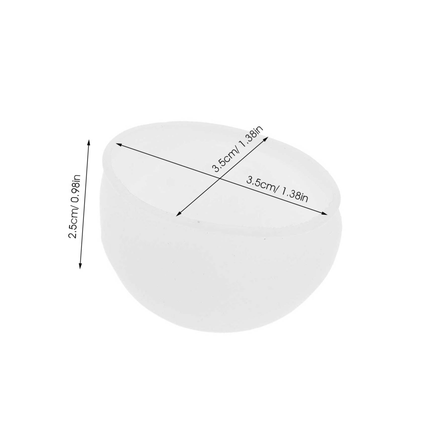Meubelpoten Versterken Bescherm Houten Buis Verhogen Bekleding Tafelpoten Bekleding Bescherming Meubelstoel Tafelpoot Voeten Glijden Nagelsteun Voet 4 -delig (Kleur: 10 cm, Maat: Diameter 6,5 cm