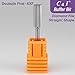 C & I Nature Nail Buffer Nail Drill Bit XXF Efile Small Barrel Diamond File-Teeth Safe for Nail Beauty Fans or Nail Techs Do Nail Art Preparation & Prep Nail Bed at Home or Nail Salon Double Hand Use