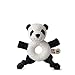 WWF Plüsch WWF00619, Greifring Panu, der Panda (15cm), Super weiches, liebevoll gestaltetes Plüschtier zum Knuddeln und Liebhaben, Mehrfarbig