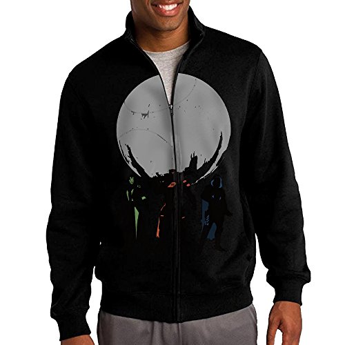 Destiny Game Hunter Warlock Titan Men's Casual Zipper Hoodies Jacket Black