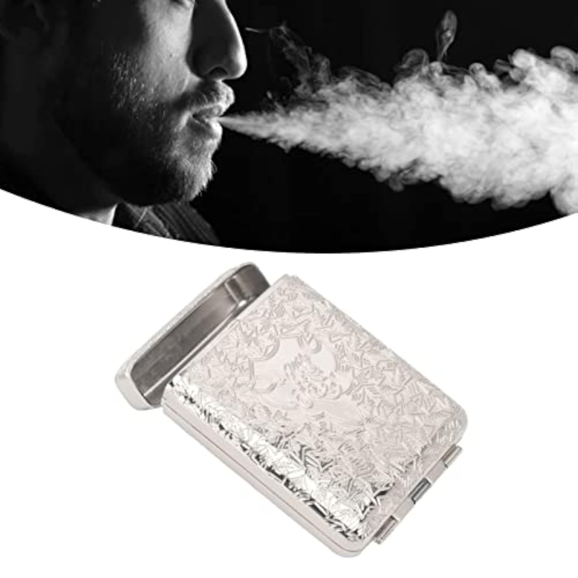 Coarse Anti Deformation Retro Cigarette Case