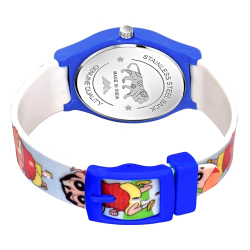 Image of Acnos Character Kid's Happy Colorful Water-Resistant Durable Watch for Boys Kids Boy with Fun Designs Adjustable Strap Positive Messages Watch for Kids