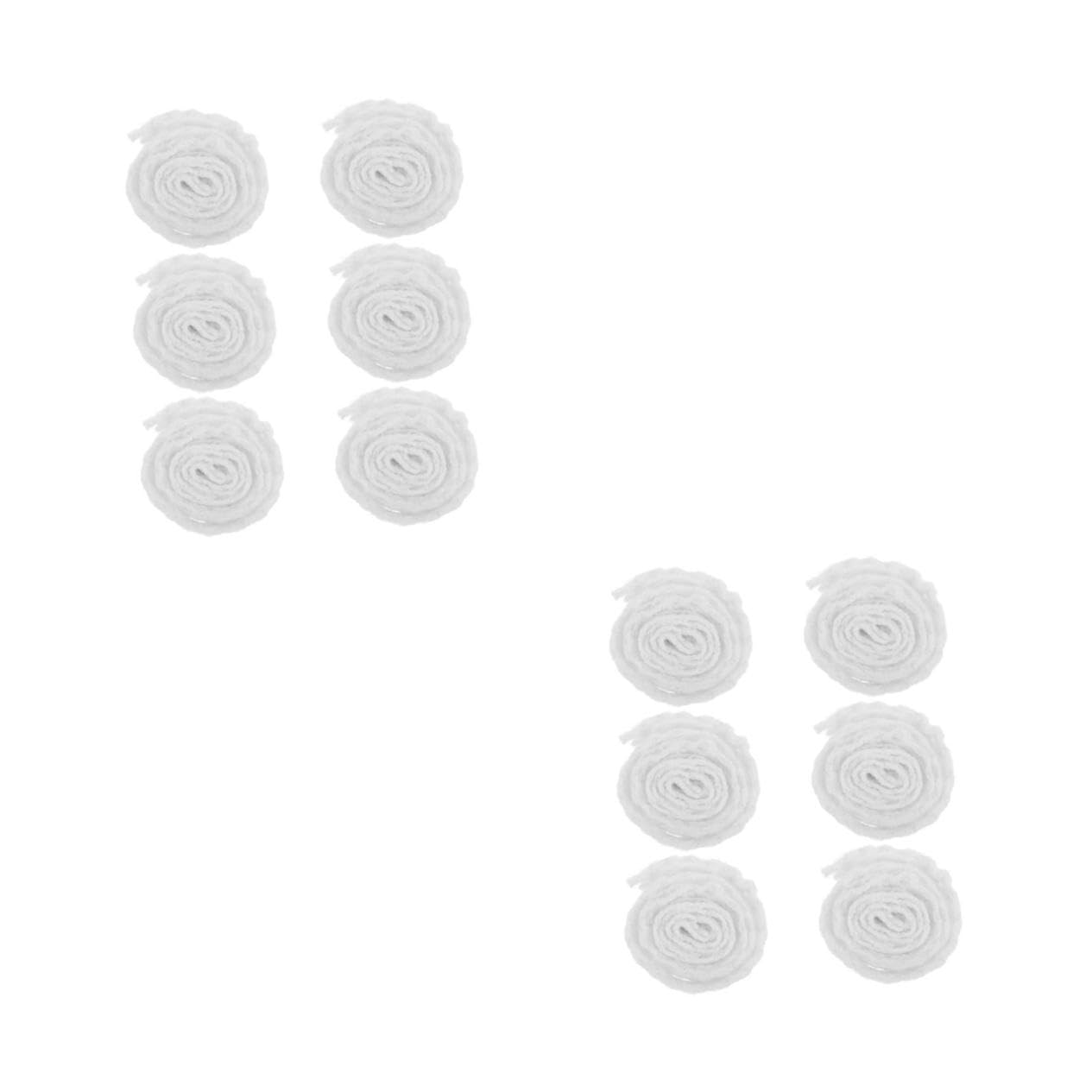 COLLBATH 2sets Kitchen Packaging Net Elastic Cotton Sausage Netting for Meat Trussing for Ham Pork and Food Wrap Each Roll 6rolls*2