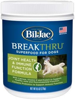 Bil & Jac Breakthru SuperFood for Dogs Joint Health and Immune Function Formula