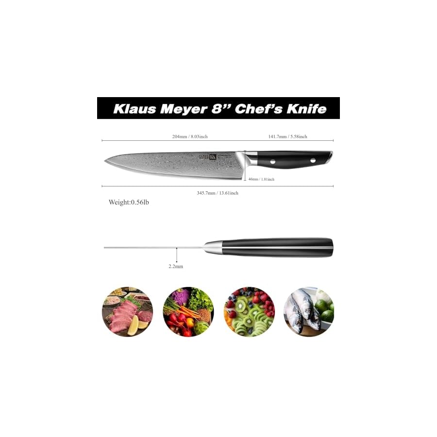 Luxor-Damascus-Steel-3-Piece-Knife-Set-with-Sapele-Wood-Box Klaus Meyer Luxor Damascus Steel 3 Piece Knife Set with Sapele Wood Box