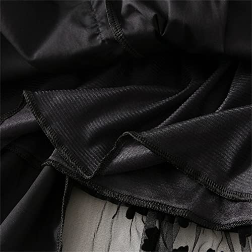 Loalirando Gonna Lunga Donna in Pizzo Patchwork