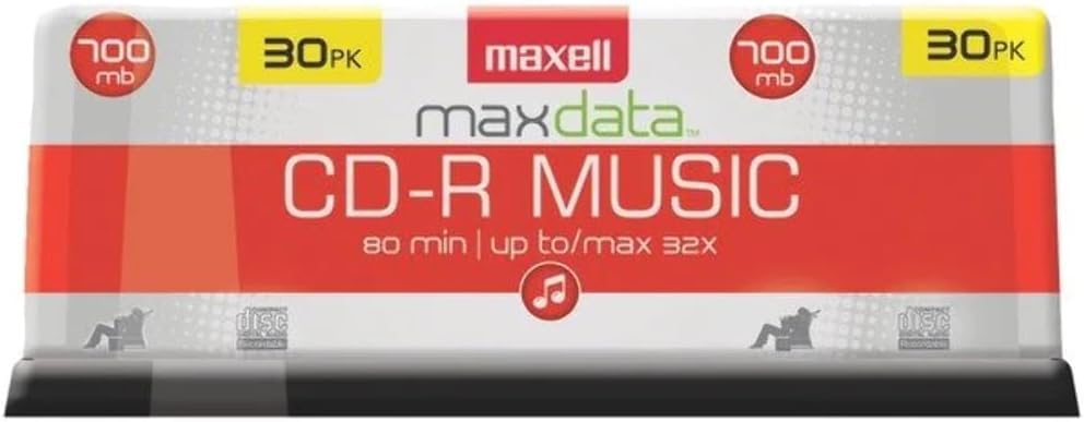 MXLCDR80MU30PK - Maxell Spindle Audio CDR (Pack of 240)