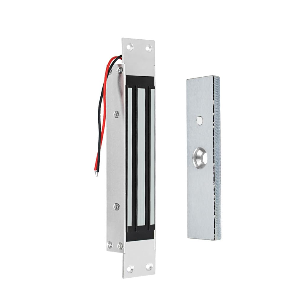 Zamek elektromagnetyczny wbudowany 180 kg (350 funtów) DC12 V, system kontroli dostępu z blokadą elektromagnetyczną, bezpieczny w razie awarii, zamek elektryczny typu NC