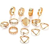 ❤ Vintage Golden Ringe Fingerring sind im Bohème-Stil, ein tolles Accessoire, um Sie cool zu machen, passend zu passender Kleidung für verschiedene Anlässe.