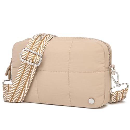 Image of JEEHAN Quilted Crossbody Bags for women Designer Shoulder Handbags Small Purse