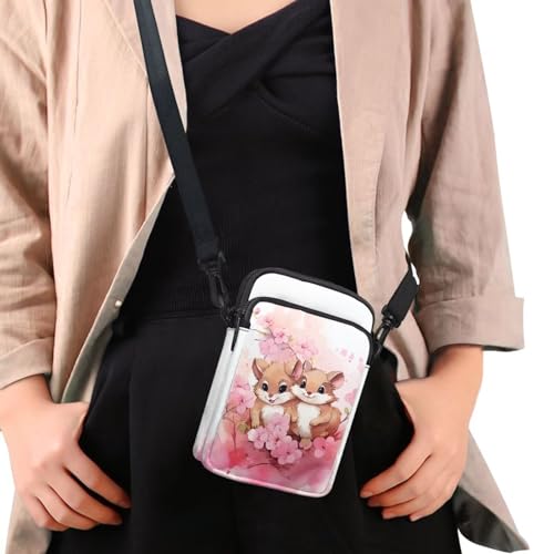 Women's Crossbody Bag Polyester Messenger Bag Zip Shoulder Bag Sling Bag for Phone Wallet3