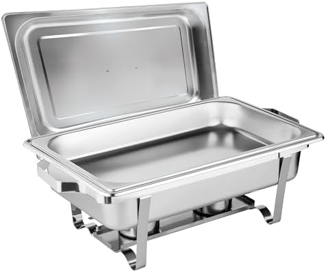 Mahlzeit Chafing Dish Profi Set Montpellier | 3X Edelstahl Warmhaltebehälter Essen, 21-TLG Speisewärmer | Buffet Wärmer, Wärmebehälter, Rechaud, Speisenwärmer für Catering, Buffet und Party Mahlzeit Chafing Dish Profi Set Montpellier | 3X Edelstahl Warmhaltebehälter Essen, 21-TLG Speisewärmer | Buffet Wärmer, Wärmebehälter, Rechaud, Speisenwärmer für Catering, Buffet und Party