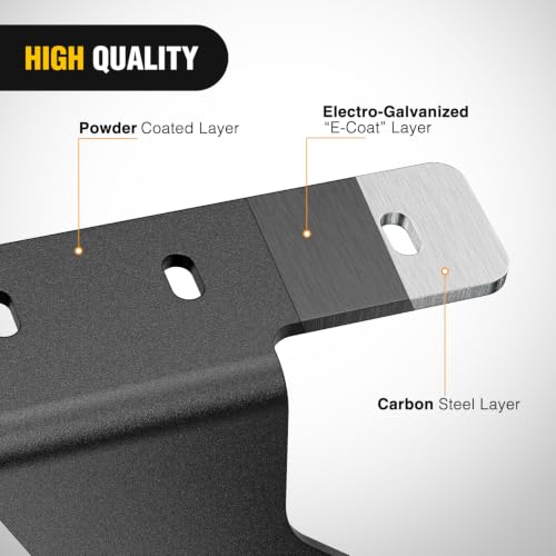Image of Nilight Class 3 Trailer Hitch 2 Inch Receiver Tow Hitch Compatible with Subaru Forester 2019-2025 Black Powder Coated