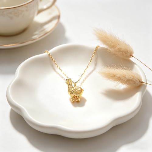 OBSUN Llama Gifts for Women Necklace Llama Lover Jewelry Gift Alpaca Gifts for BFF Daughter by OBSUN - Used condition - Image 4