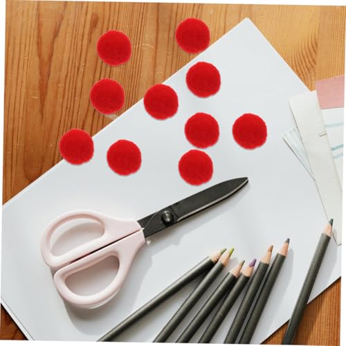 Pompones para manualidades sin perder pelusa bolsa de 600 unidades para proyectos creativos escolares 6