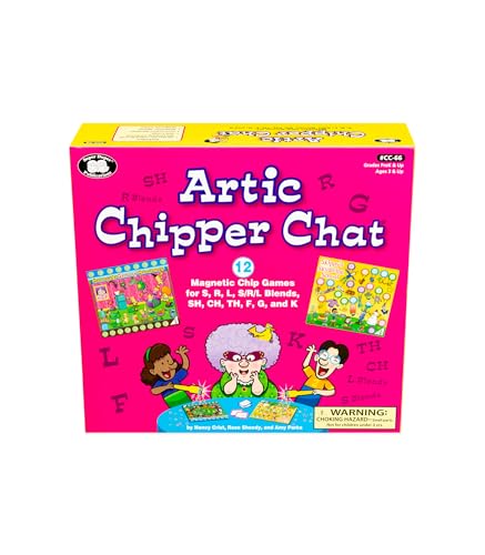 Artic Chipper Chat Magnetic Game - Super Duper Educational Learning Toy for Kids