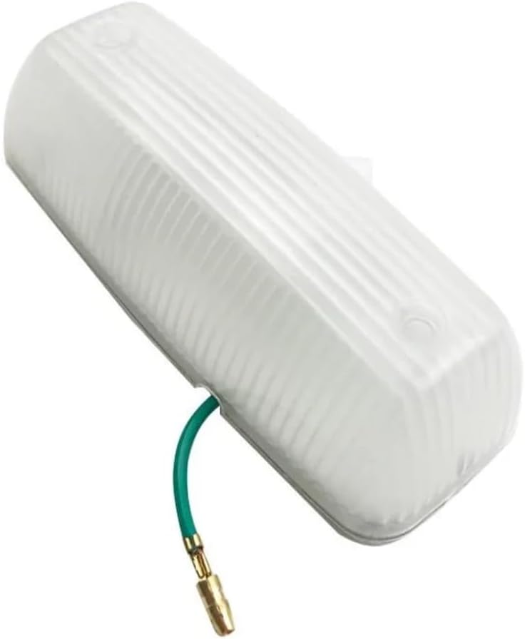 LED Interior Light Compatible with Sany SY135 SY215 SY235 SY285 SY335-8-9 Excavator Cab, White Replacement Lamp with Wire Connector