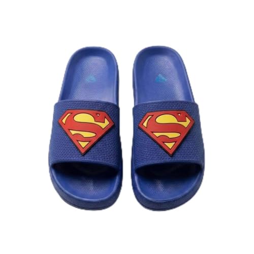 Tongs Superman en EVA pour garçons et filles - Sandales Plage et Piscine - Légères, Antidérapantes, Résistantes