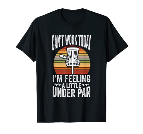 Sentirse un poco debajo de Paar Frisbee Golf Frolf Disc Golf Camiseta