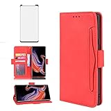 【Geldbörse Design】: Mit 3 Kartenfächer, ein Geldscheinfächer. Die Handyhülle ist für Kreditkarte oder Führerschein sehr praktisch und die spart das Mitführen einer eigenen Brieftasche.