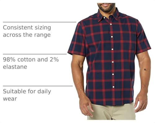 Essentials Men's Short Sleeve Dress Shirts (Select Sizes) - image 4