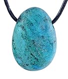 Das mitgelieferte Lederband ist schwarz und hat eine Länge von etwa 100 cm und hat durch seine Anschmiegsamkeit einen angenehmen Tragekomfort.