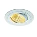 Produktbild LED Deckeneinbaustrahler NEW TRIA DL SET, rund, 13W, COB LED, 2700K, 38°, inkl. Treiber, Clipfedern, weiß EEK: A++ - A