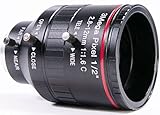 Aida Imaging CS-Mount 2.8-12mm Varifocal 3 Megapixel Manual Iris Lens, (CS-2812V)