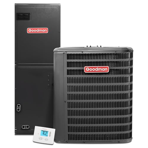 Goodman 3-Ton Heat Pump System with Thermostat