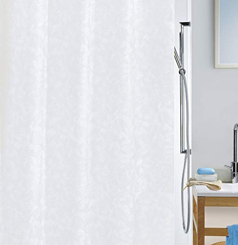 Spirella Rideau de Douche Polyester Porto 180X200cm Blanc