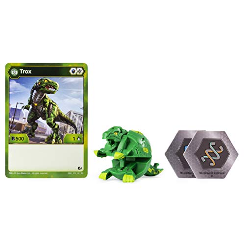 Bakugan, Trox, 2-Inch Tall Collectible Transforming Creature, For Ages 6 And Up #TOP1