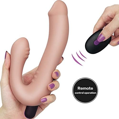 Jingtaohailang Flesh Double Strápǒn Hárness Stráp ǒns Funny Toys for Lésbián Pants Stráp ǒn Strapless - Real Feel
