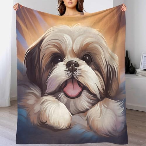 Couverture lit chien sans plis, le plaid microfibre pour un couchage propre et soigné