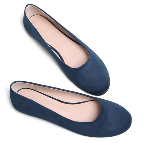 Image of SAILING LU Casual Shoes for Women Dressy Ballet Flats | Comfort Fit, Work Shoes,Casual for Women, Slip-Ons Loafers