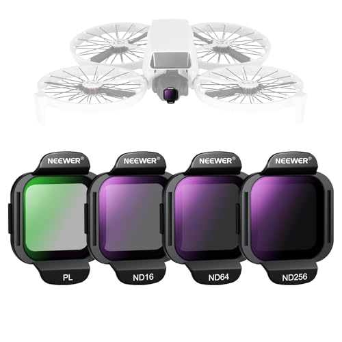 NEEWER ND Filter Set for DJI Flip Drone (4 Pack)