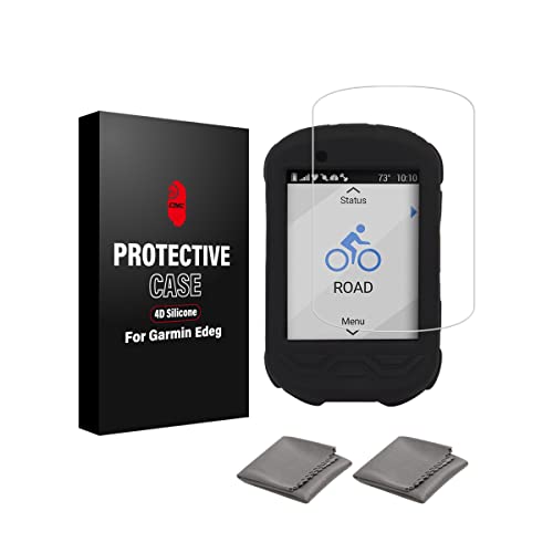 CNCLOL Funda para Garmin Edge 530/830 Carcasa para Garmin Edge， Protector Pantalla para Garmin Edge 530/830 Cristal Templado Garmin Edge.