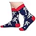 HAPPYPOP Karate & Jiu Jitsu Gifts - Taekwondo Gifts for Kids, Funny Karate Socks 10-12 Year Olds