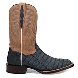 Dan Post Men's Leon Western Boot, Denim, 11.5