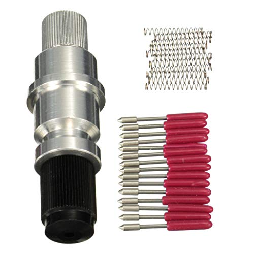 Baoblaze Suporte Para Plotter De Corte DIY E Lâminas De 45 Graus Para CB09U Da Haste Do Cortador