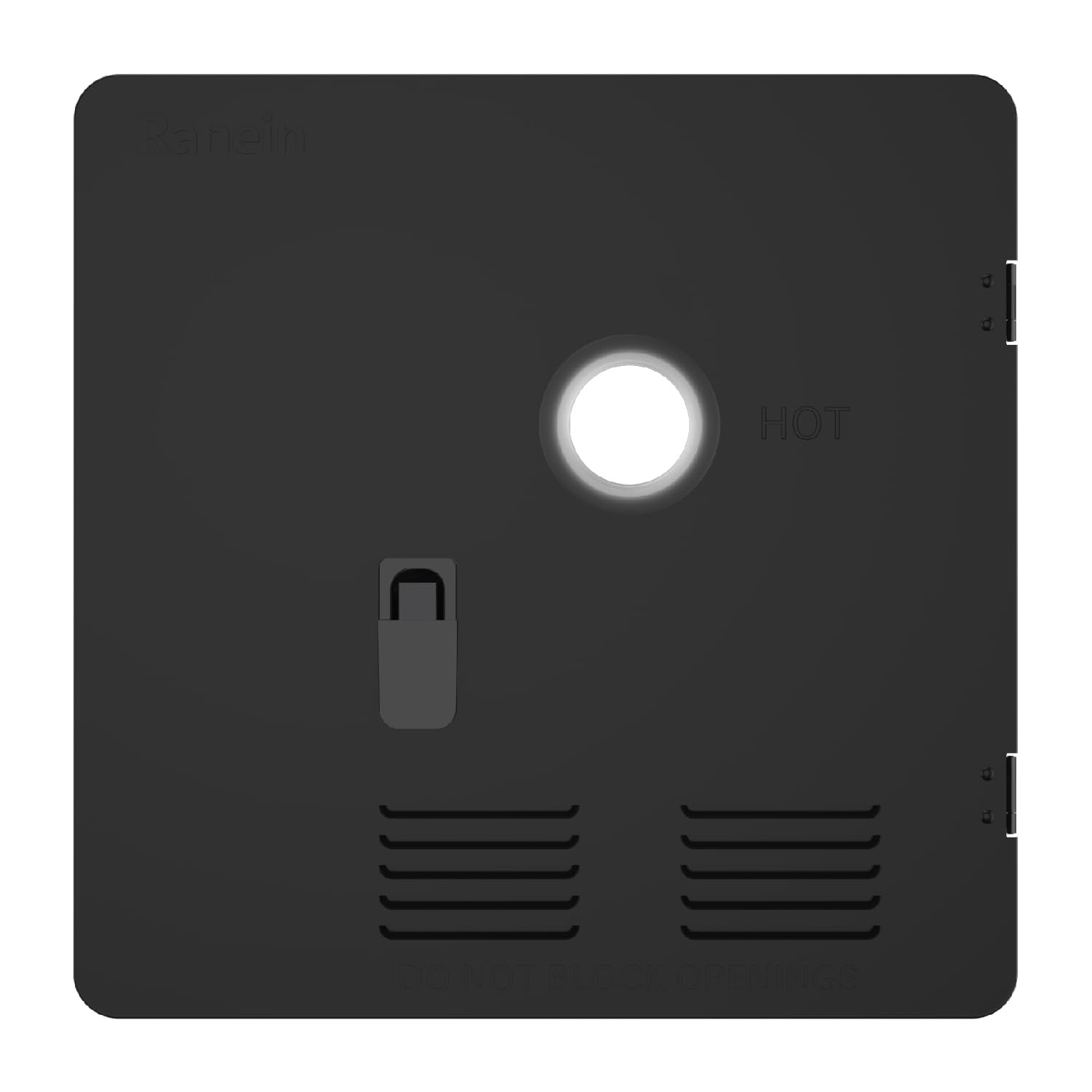 Ranein 18x18 Inches RV Water Heater Black Door