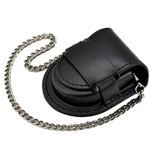 Loom Tree Vintage Pocket Watch Bag Case Pouch Purse Holder with Antique Bronze Chain