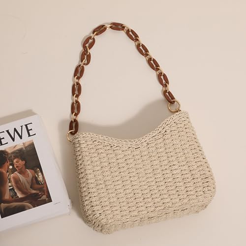 Sac à bandoulière en paille tressée : fini les sacs lourds en voyage - 4