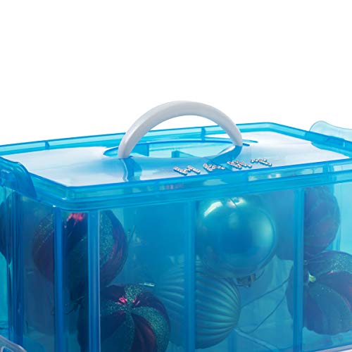 LifeSmart Medium Size Christmas Ornaments Storage Stackable Compatible with Lego Dimensions, Characters, LOL Dolls and More - Thumbnail 3