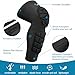 TIAXU TIAXU Padded Knee & Shin Guards Calf Pads Protector Compression Leg Sleeve Knee Brace for Football Basketball Volleyball Soccer Baseball for Youth Adult (1 Pair)