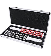 UCanSee 32 Lenses Optical Retinoscopy Rack Lens Set Ophthalmic Optometry Equipment for Quick Exam...